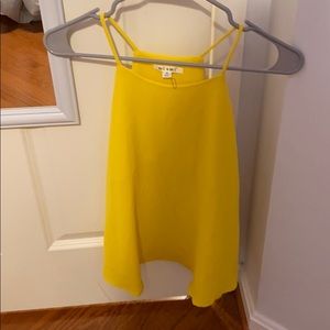 Yellow tank top